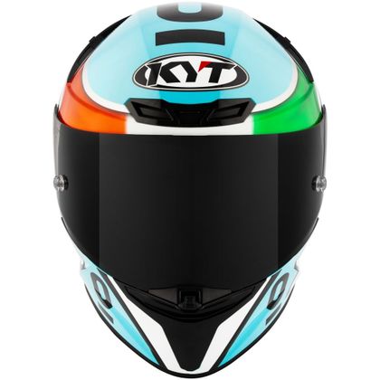 Casque KYT TT-REVO LEOPARD REPLICA TRICOLORE - Multicolore