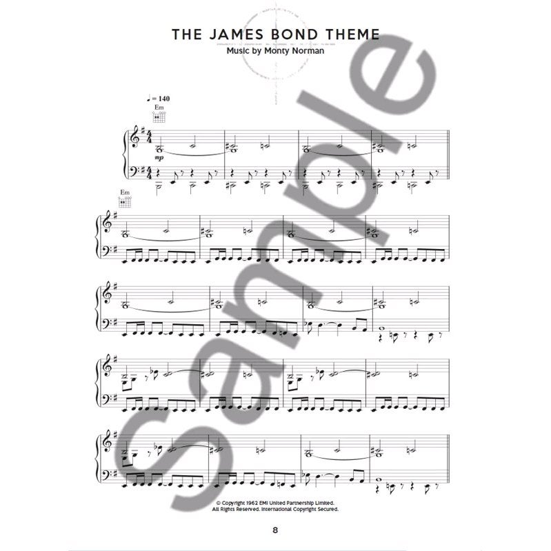 Wise Publications - James Bond: The Ultimate Collection (PVG)