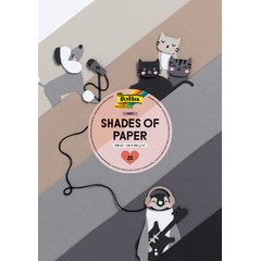 Bloc de papier et carton de couleur 'Shades of us'
