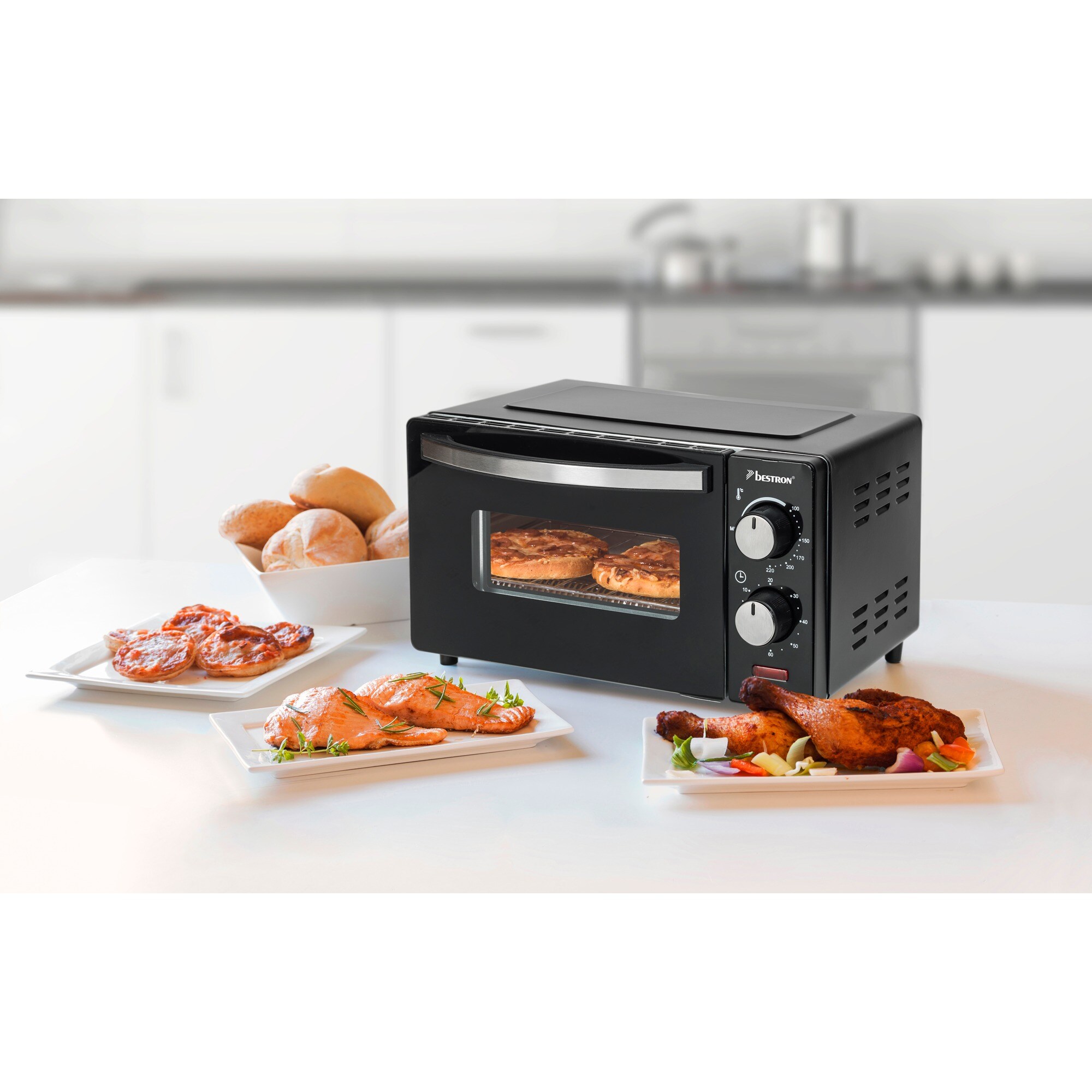 Bestron Mini-Backofen Grill-Backofen