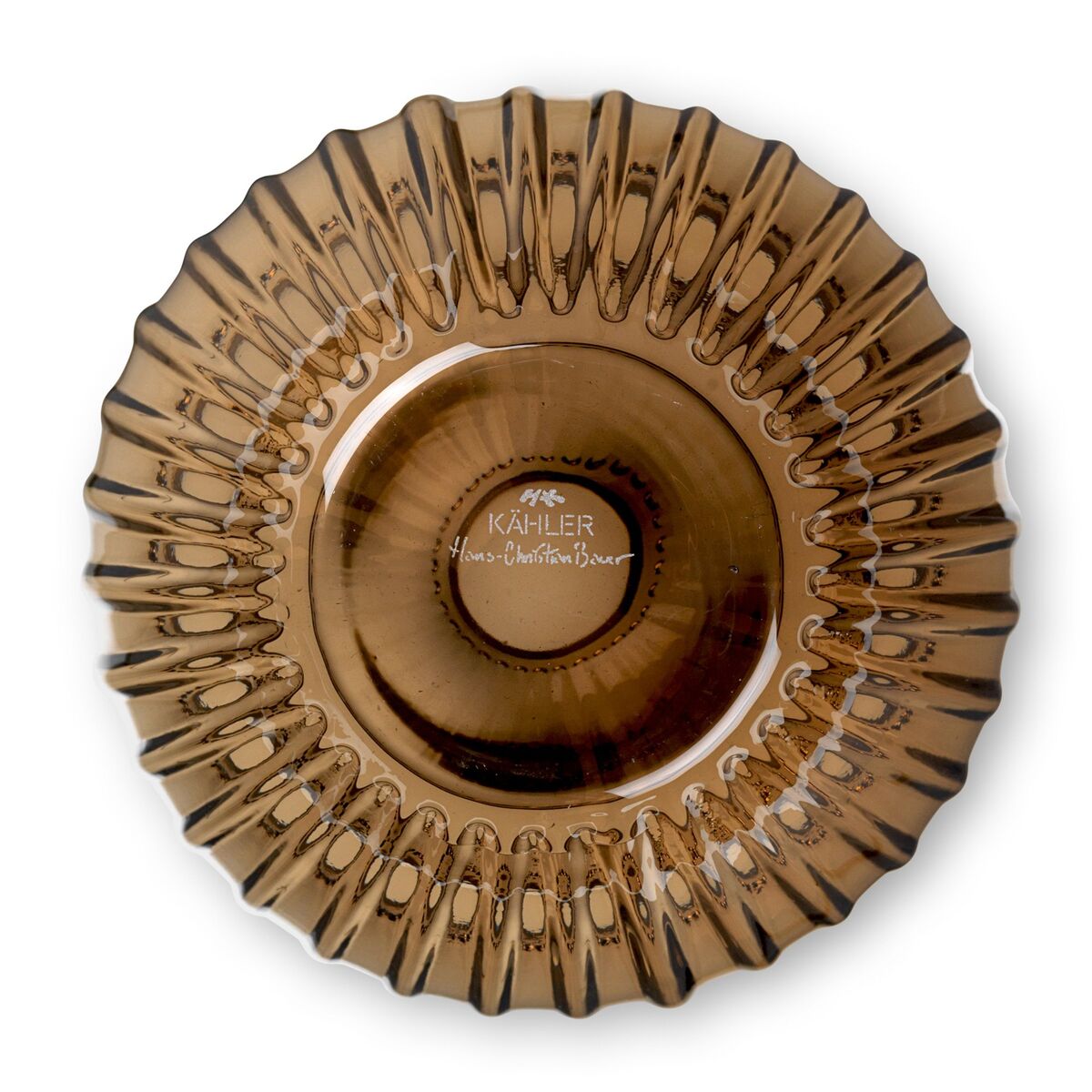 Hammershøi vase, 14 cm, valnøtt
