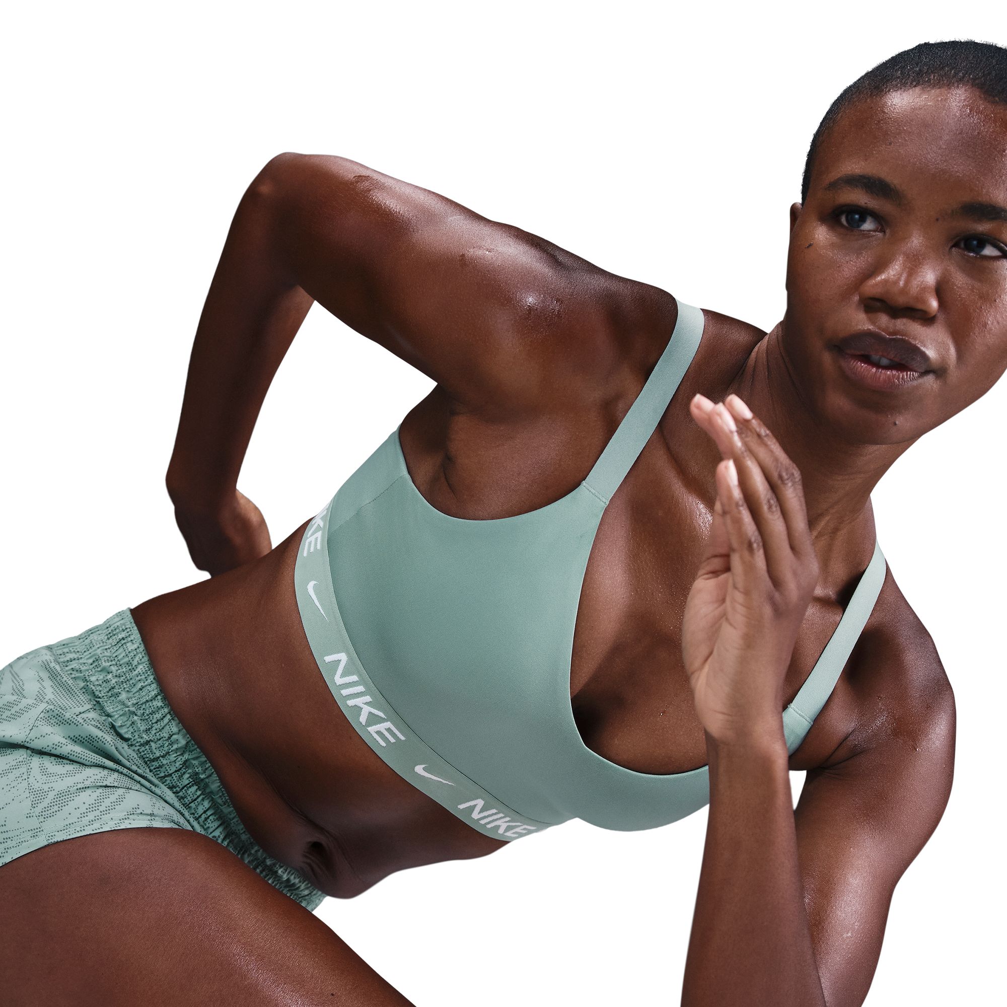 Indy Medium Support Padded Sports Bra Dame 017/Cannon