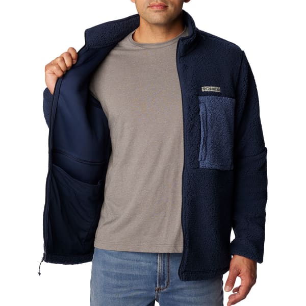Veste polaire COLUMBIA MOUNTAINSIDE HEAVYWEIGHT FLEECE COLLEGIATE NAVY/DARK MOUNTAIN