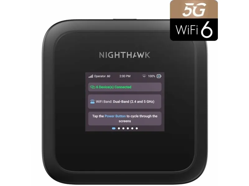 NETGEAR Nighthawk M3 - Mobilt hotspot - 5G - 3.6 Gbps - Wi-Fi 5, Wi-Fi 6