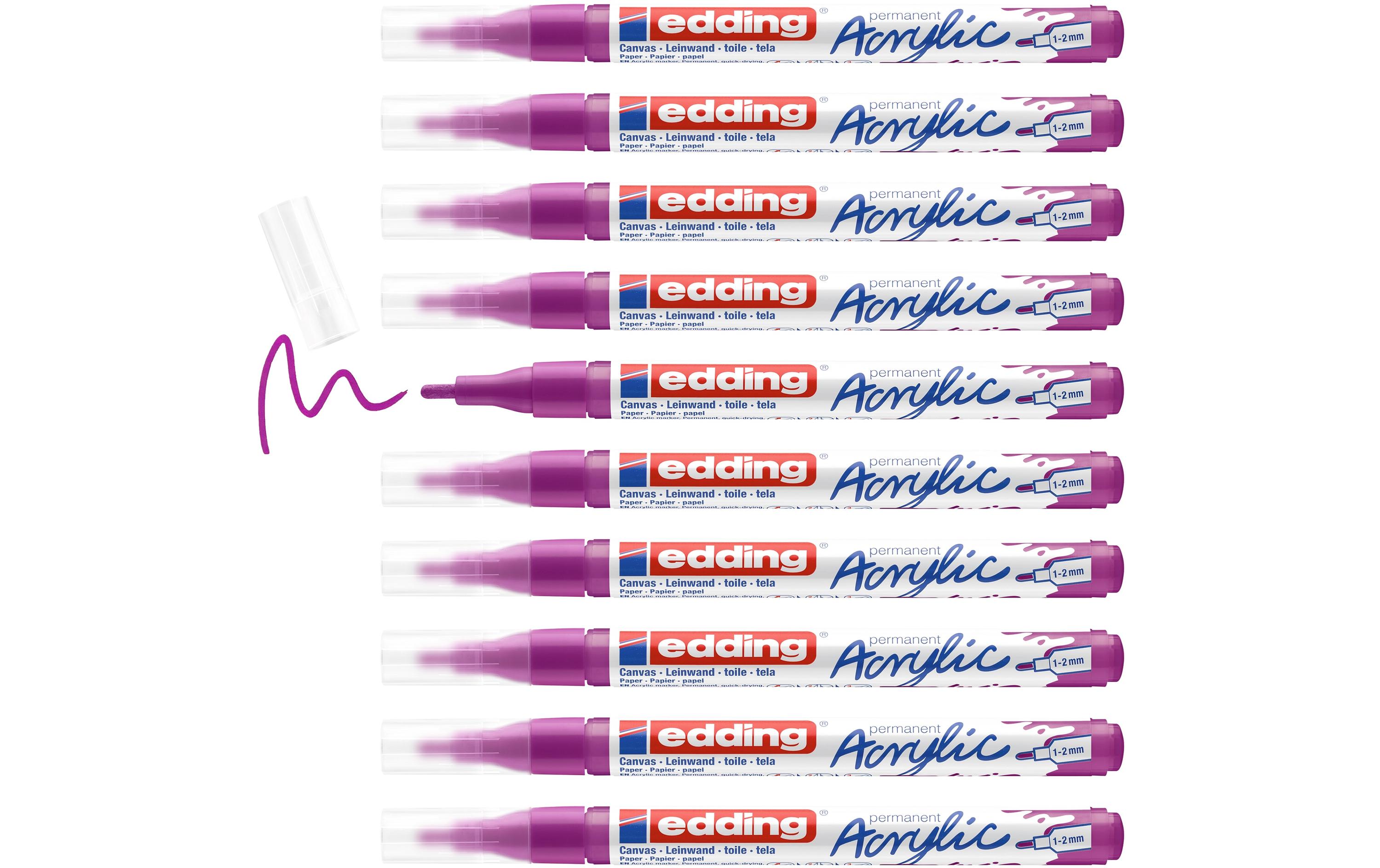 Acrylmarker 5300 Fein, BrombeerSchnelltrocknende Acrylstifte