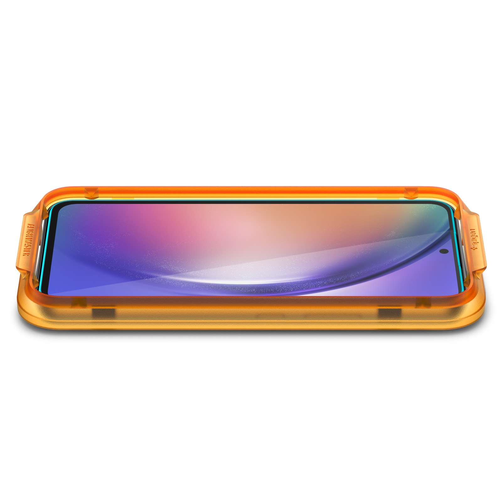 (2er Set) Samsung Galaxy A54 5G AlignMaster Glas Tr Clear Panzer Glas Case Friendly   Montagerahmen (AGL05966)