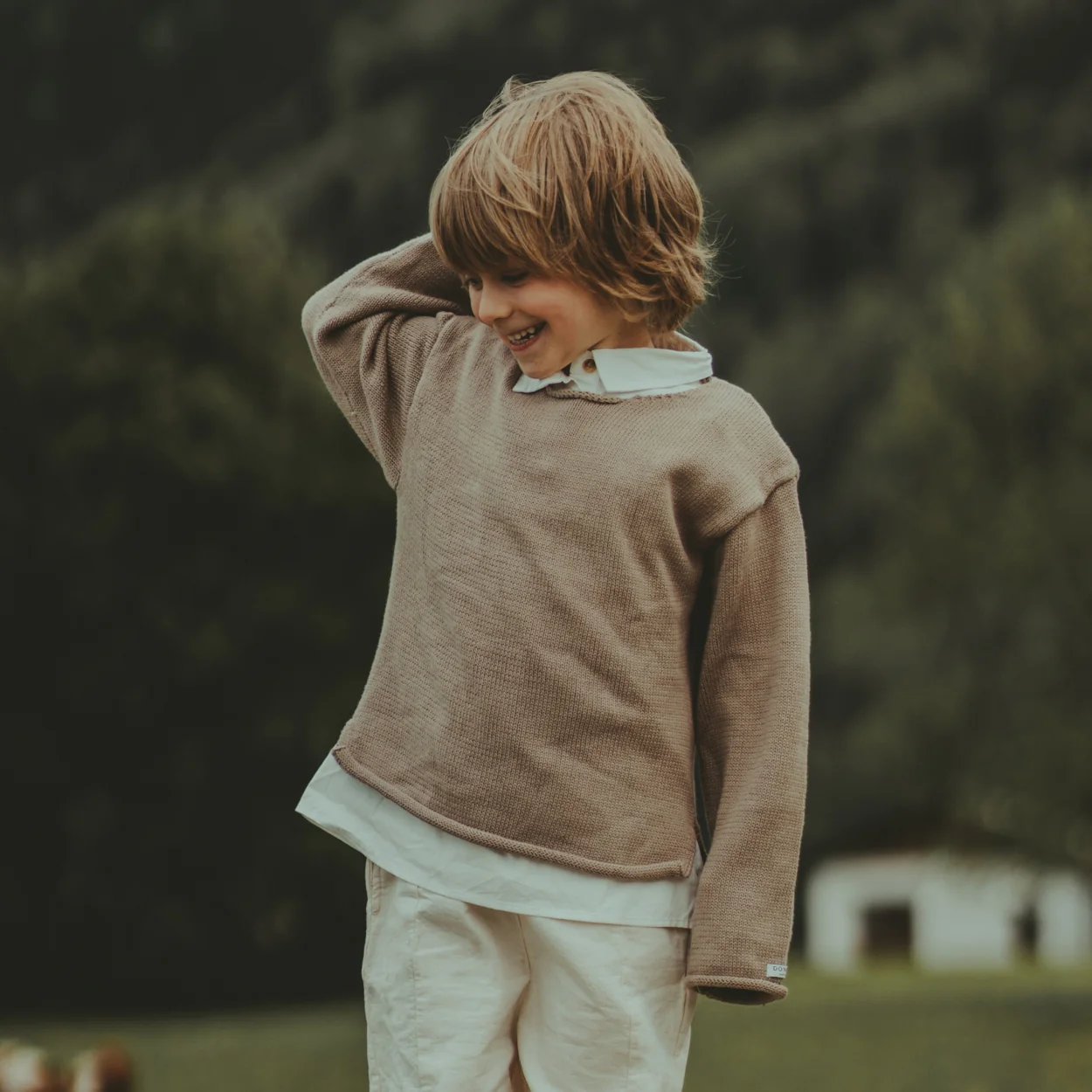 Haga Sweater | Light Taupe