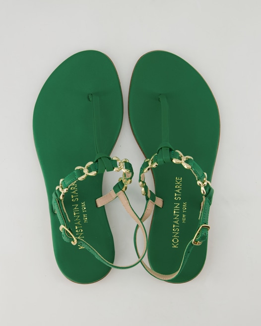 Konstantin Starke Farfallina Sandalen in Grün