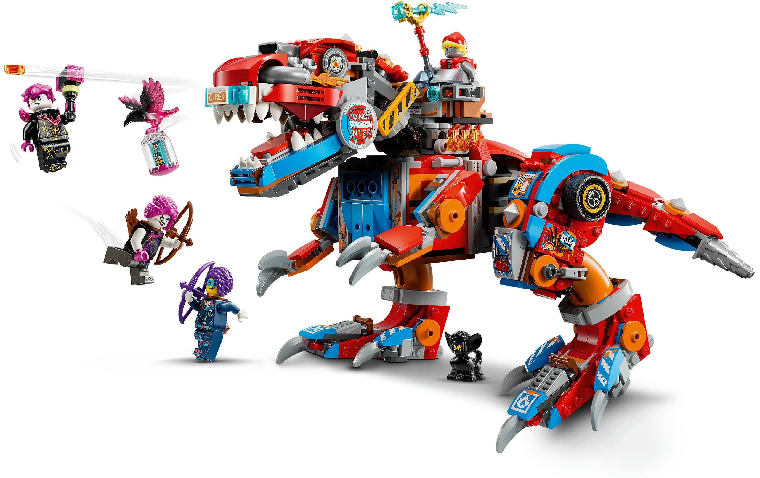 DreamZzz Coopers Dino-Mech C-Rex 71484Umbaubarer Spielzeug-T.Rex