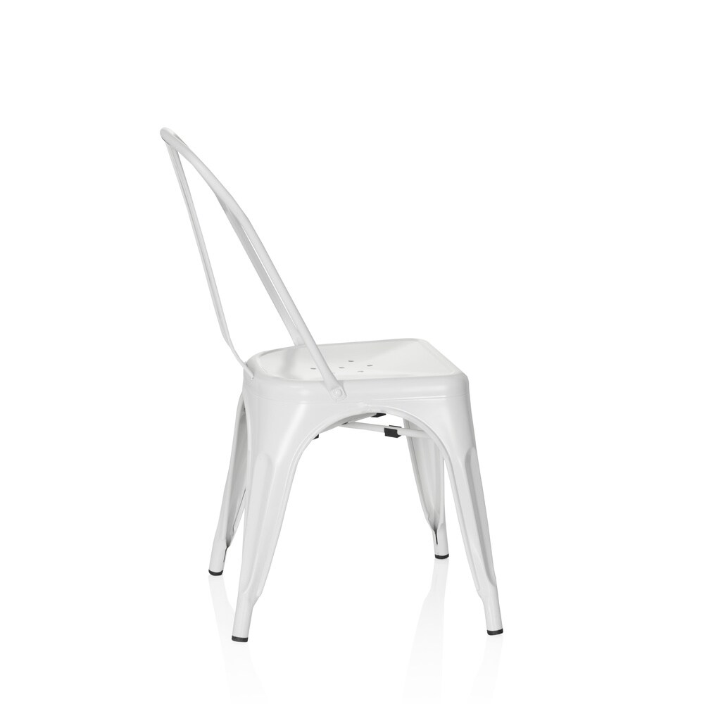 Bistrostuhl VANTAGGIO BRUSH Metall ohne Armlehnen hjh OFFICE