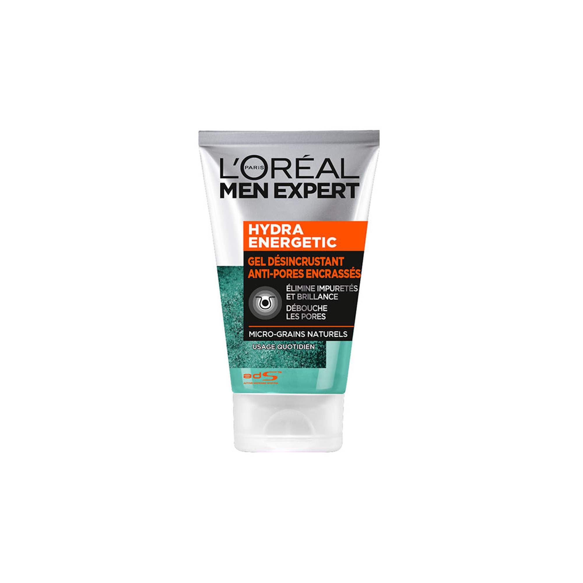 Men Expert Hydra Energetic Gel Désincrustant Anti-Pores Encrassés