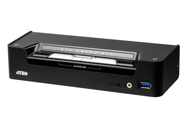 ATEN CS1953 - KVM / audio / USB switch - 3 x KVM / audio / USB - 2 lokalbrugere - desktop