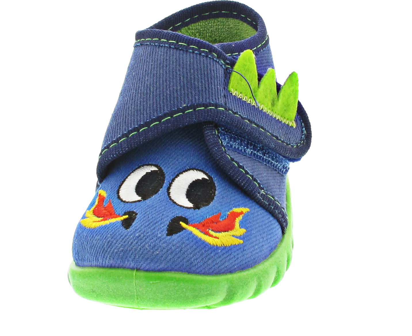 Fischer Markenschuhe Hausschuh blau
