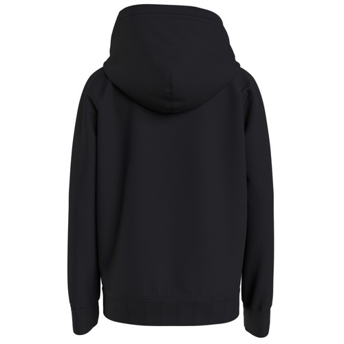 Calvin Klein Jeans - HYBRID LOGO ZIP THROUGH - Noir