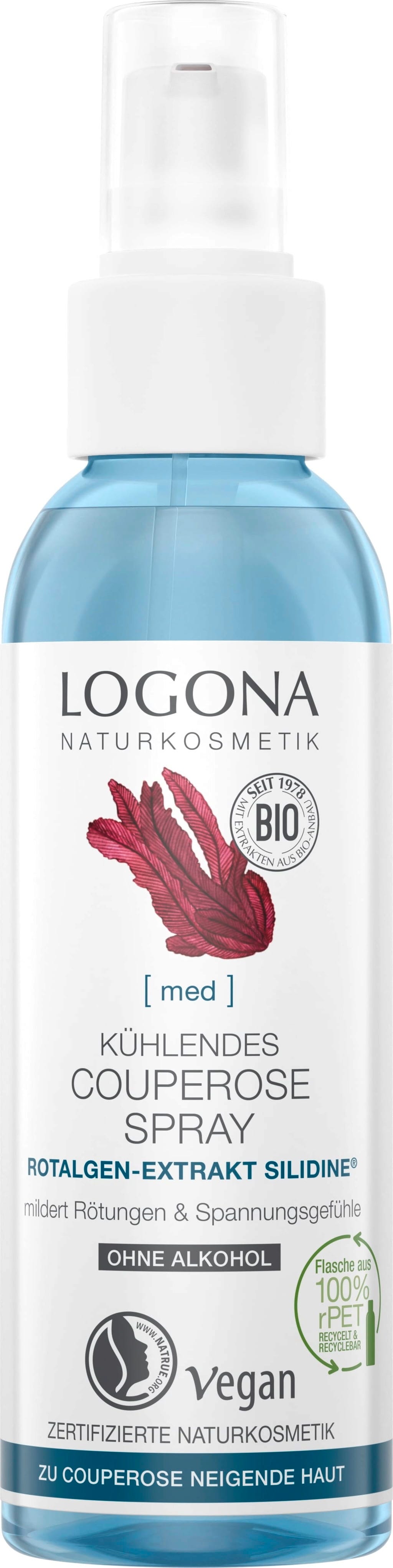 LOGONA  med Kühlendes Couperose Spray, 125 ml