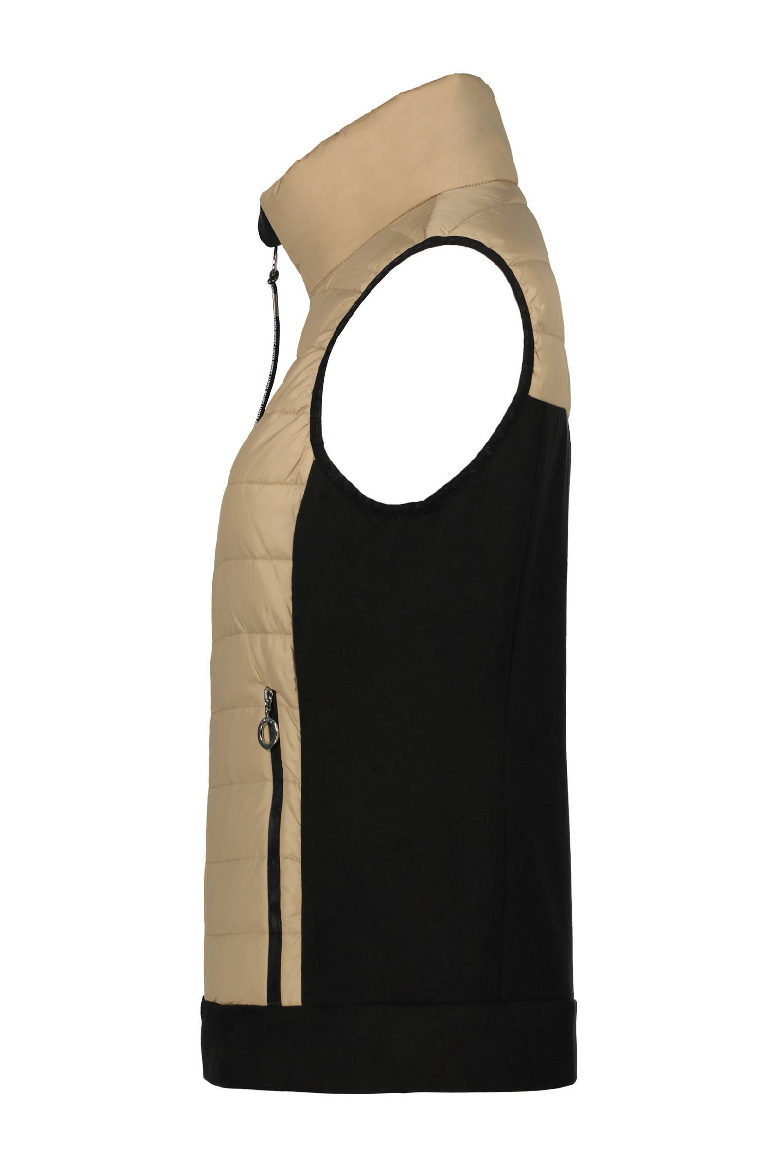 Luhta bodywarmer Aittoniemi zand/zwart