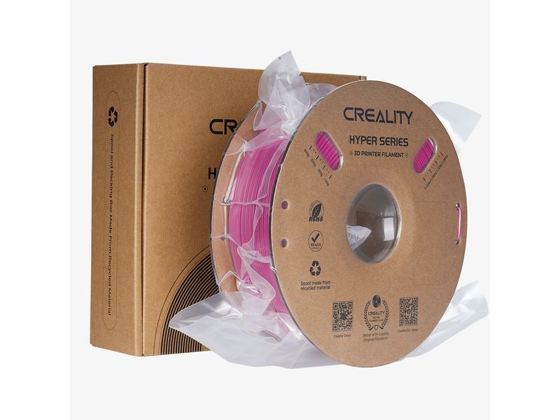 Creality Filament PLA Hyper, Violett, 1.75 mm, 1 kg Hochwertiges 1.75 mm PLA Hyper Filament für 3D Drucker