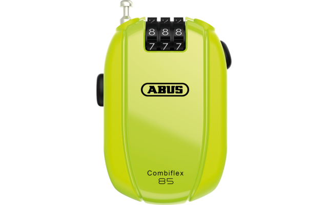 Abus Combiflex Break 85 Roll-Back Kabelschloss mit Zahlencode