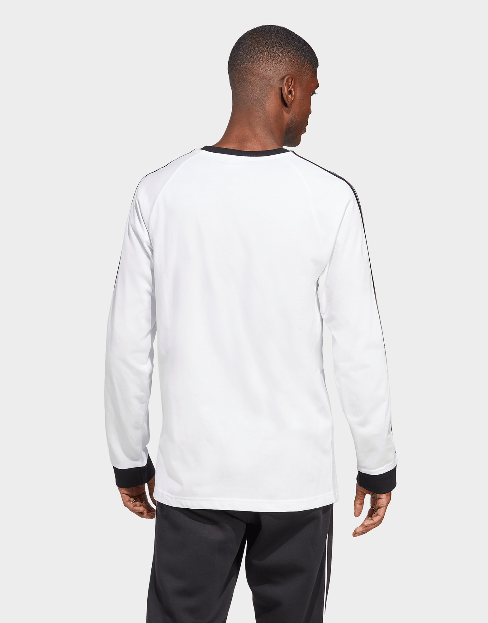 adidas T-shirt manches longues 3 bandes Adicolor Classics