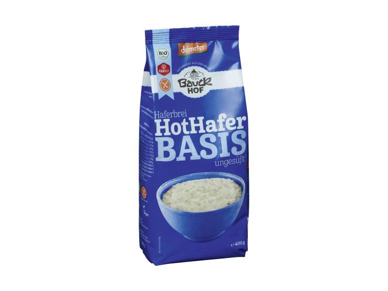 Bauck Mühle Müesli Bio Demeter Hot Hafer Basis glutenfrei 4 Glutenfreie Bio-Haferbrei-Zubereitung