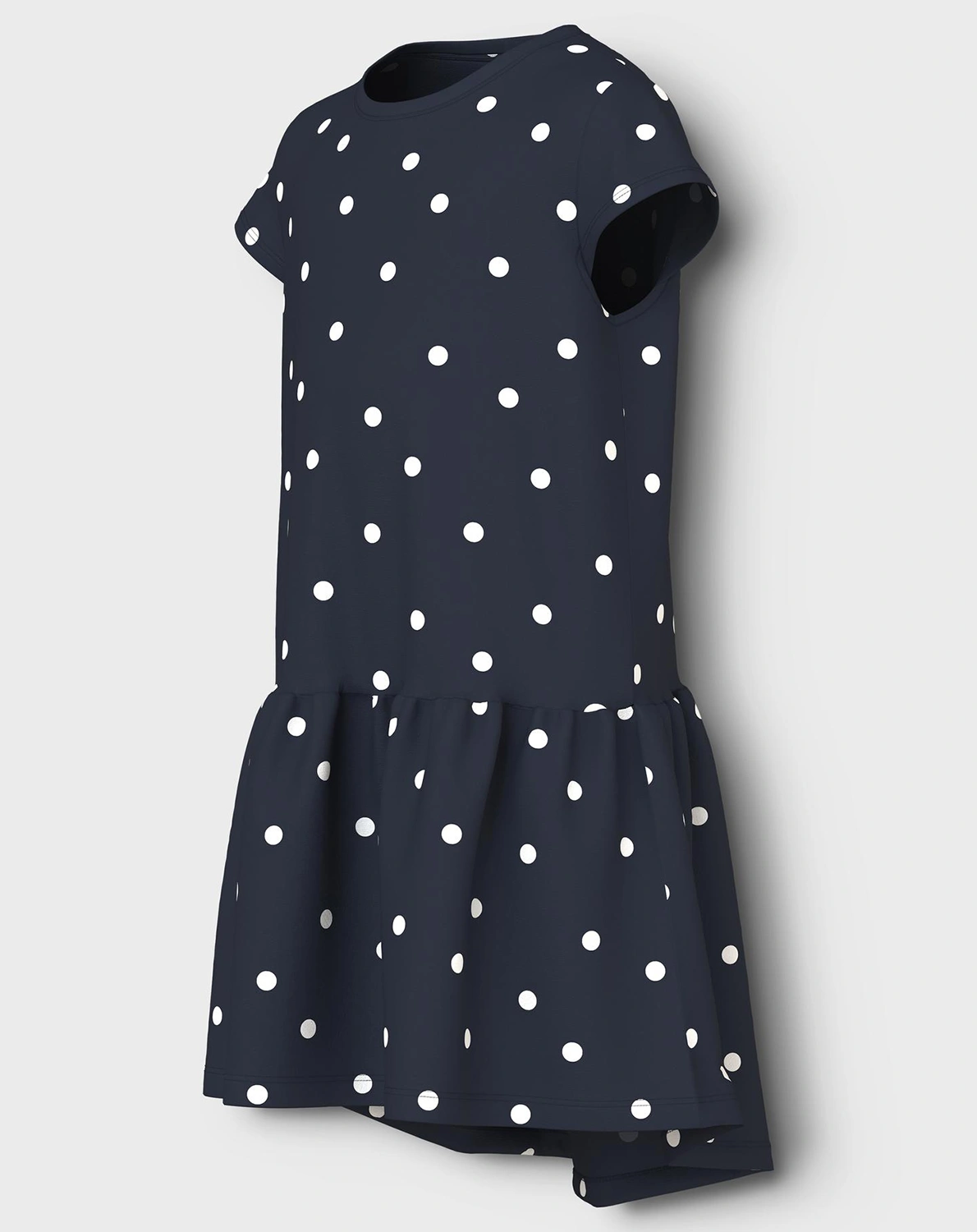 Kurzarmkleid NKFVIGGA DOTS in dark sapphire