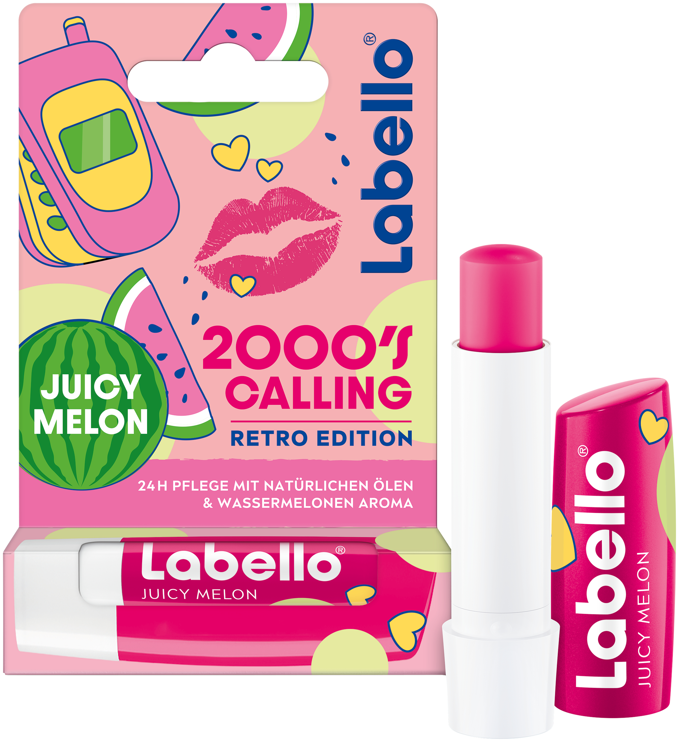 Labello Juicy Melon<br>4.8 g, Stick, Retro Edition