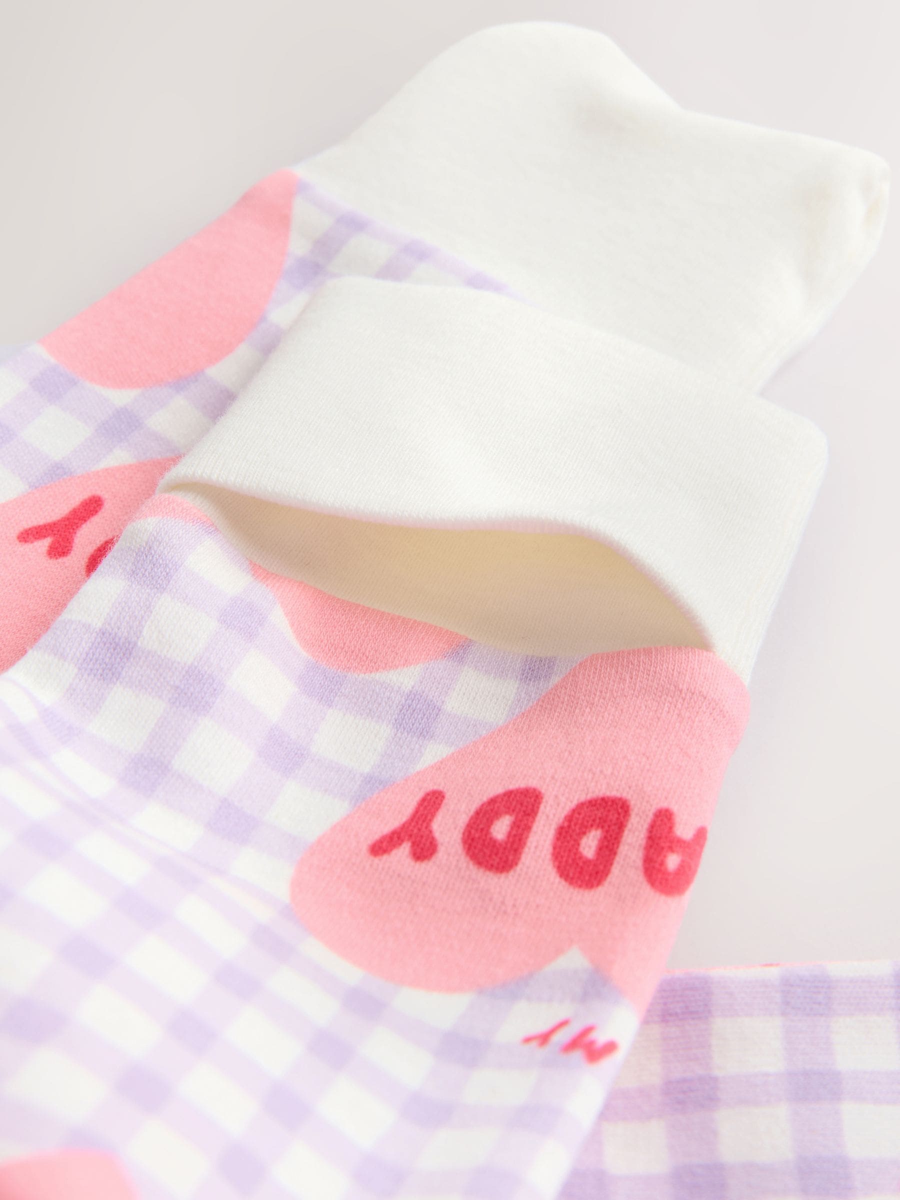 Lila Daddy - Familie babypyjama met tweewegrits (0mnd -2jr)