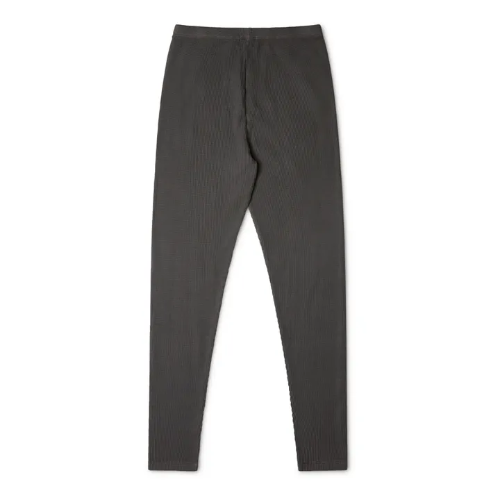 Matona Legging Côtelé Coton Bio - Collection Femme  | Gris anthracite