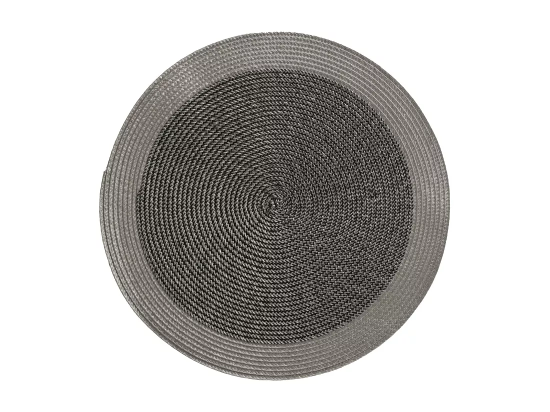 Set de Table Décoratif Lisena Argent Moyen 38 cm
