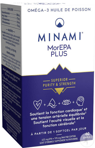 Minami MorEPA Plus Complément Alimentaire 60 Gélules
