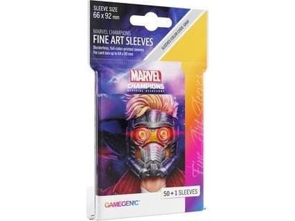 Gamegenic Gamegenic: Marvel Champions Fine Art Sleeves (66 mm x 92 mm) Star-Lord 50+1 szt.