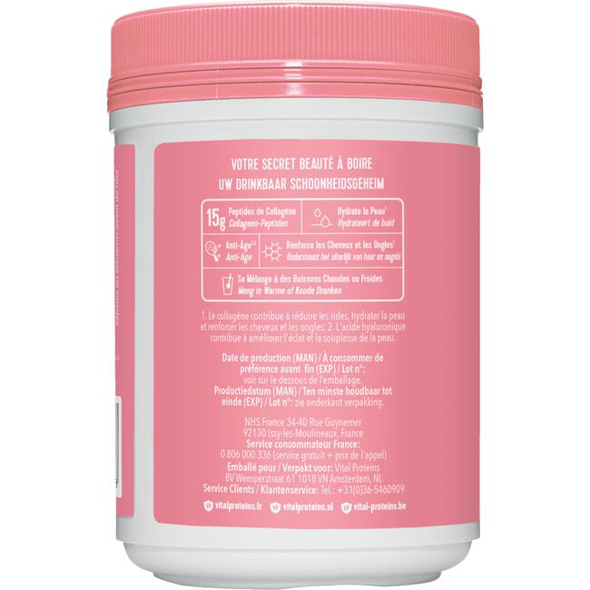 Vital Proteins Beauty Collageen Strawberry Lemon 271 GR