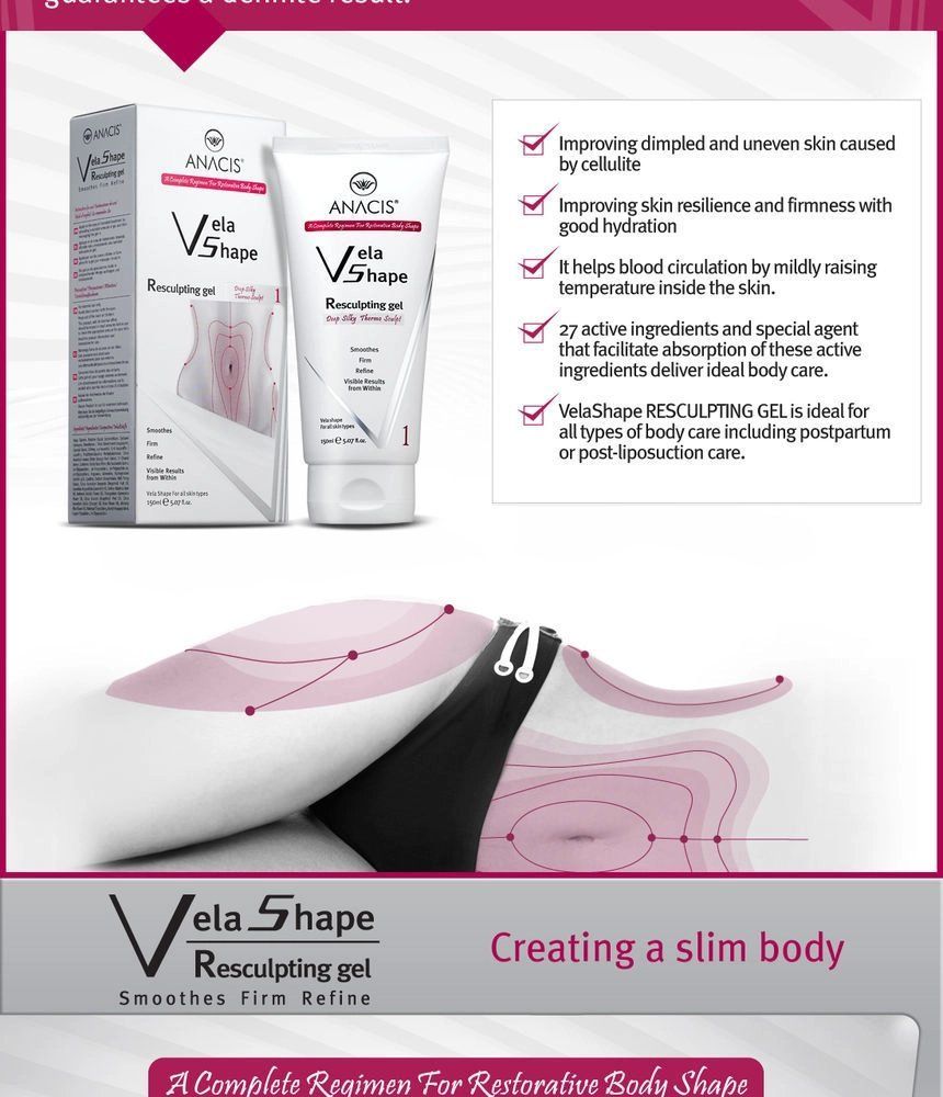 ANACIS - Vela Shape Resculpting Gel 150ml