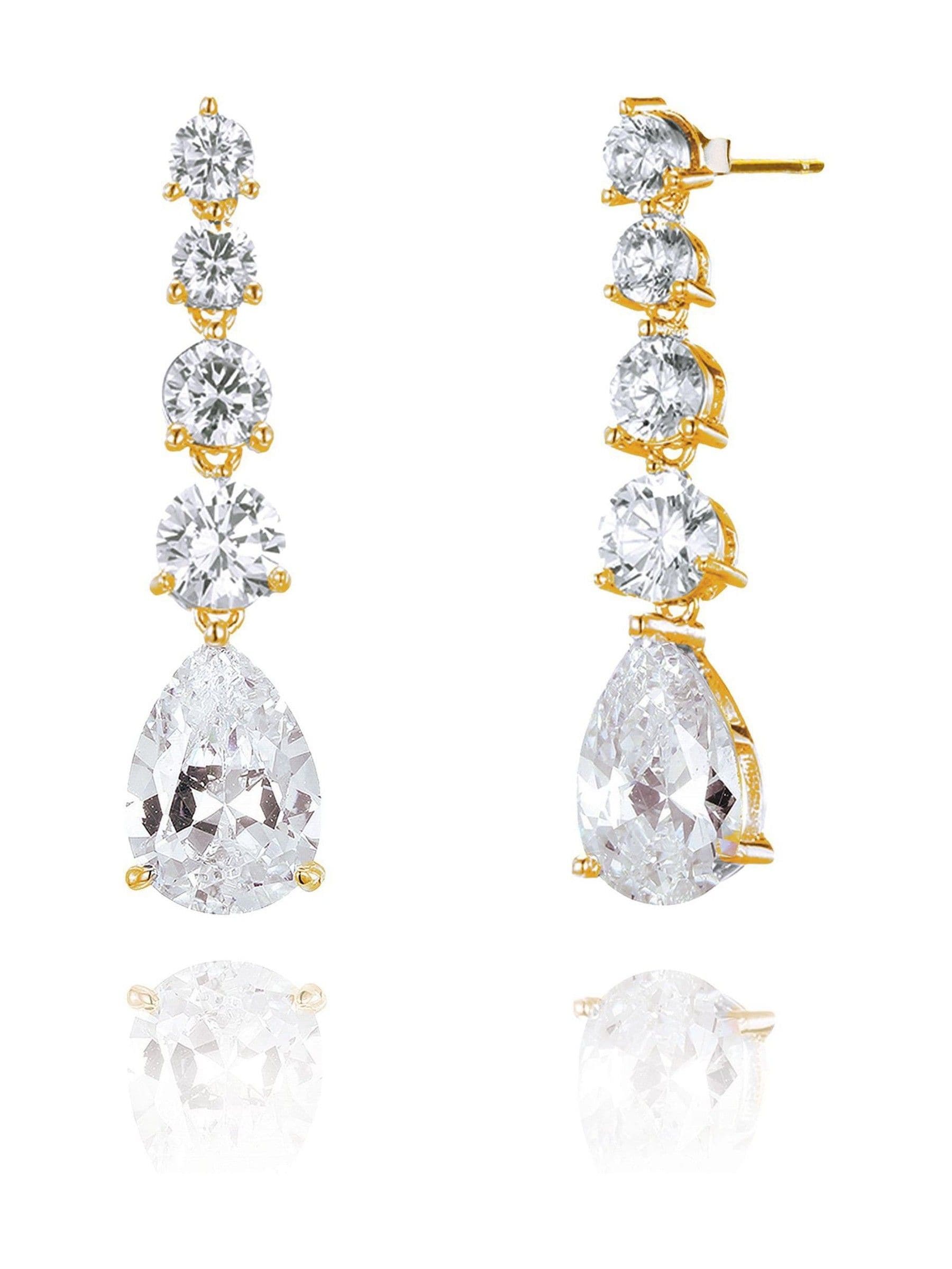 Goud - Ivory & Co Tone Porto Earrings