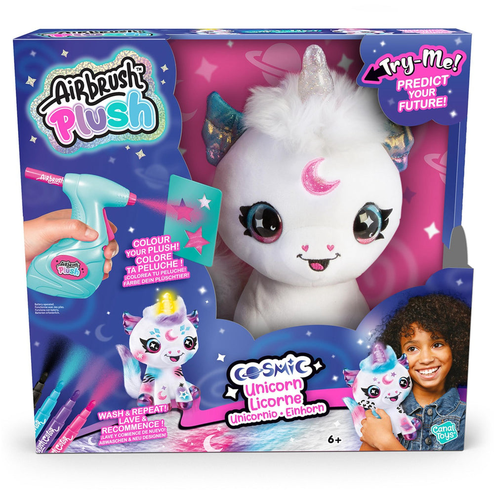 Køb Airbrush Plush Cosmic Unicorn