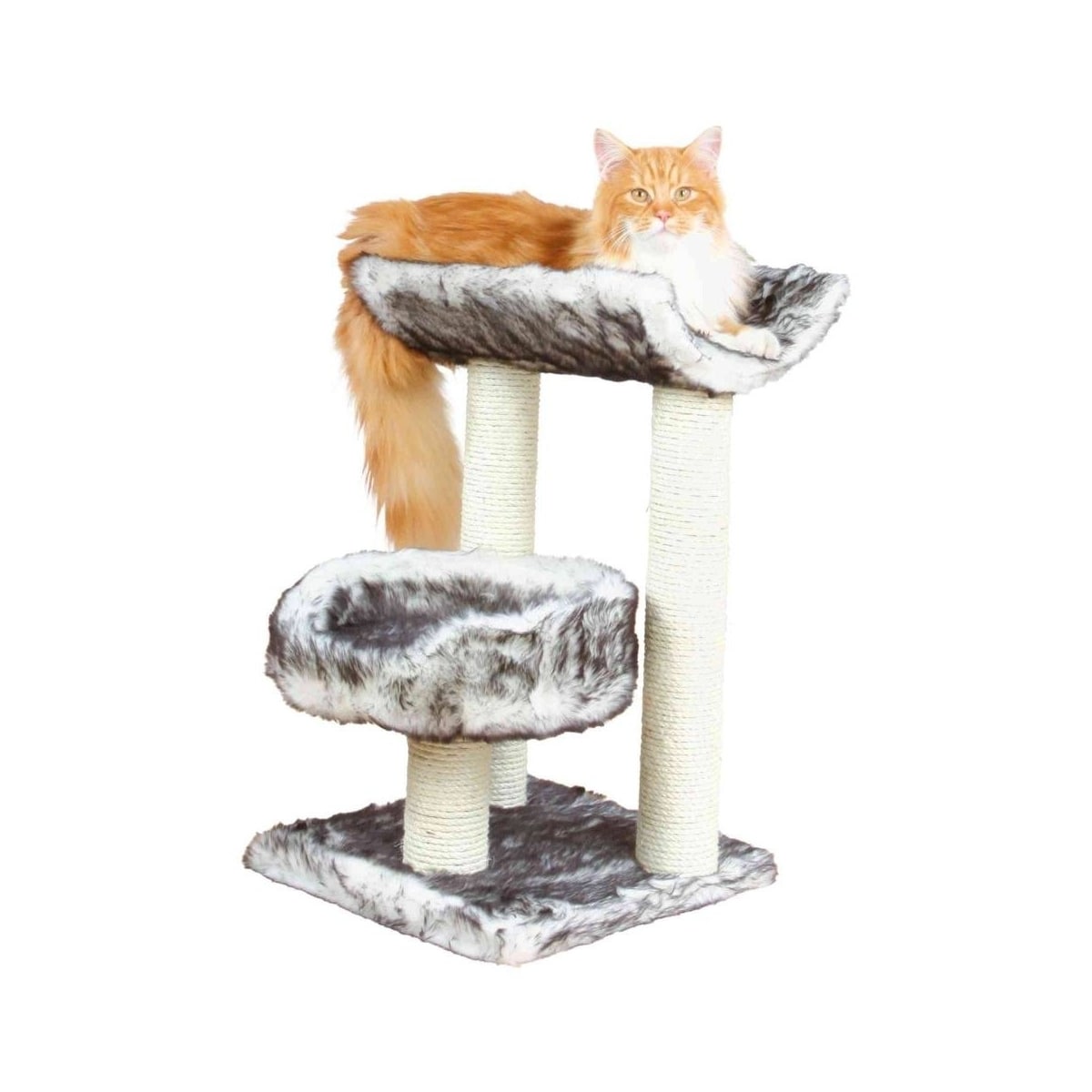 Cat Tower Isaba 62cm sort/hvit