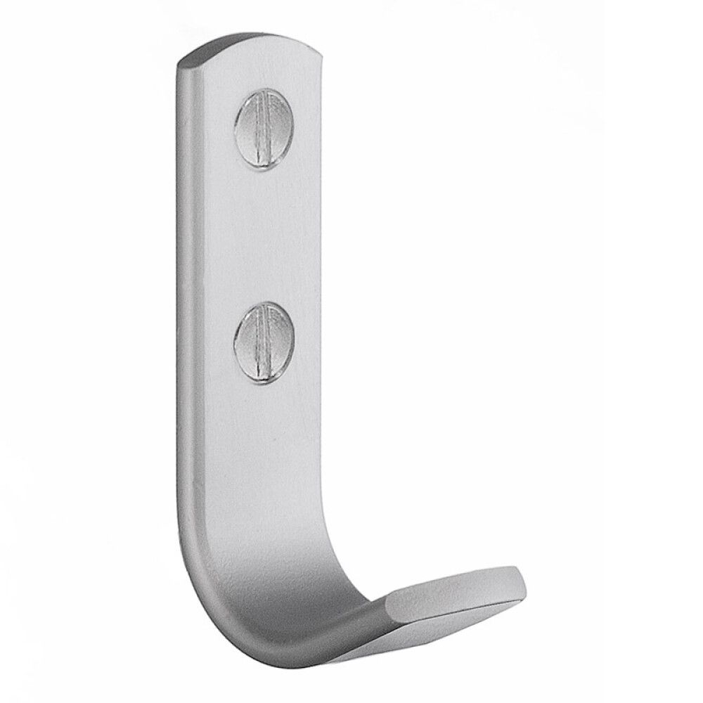 VEGGKROK BESLAGSBODEN 63MM MATT ALUMINIUM