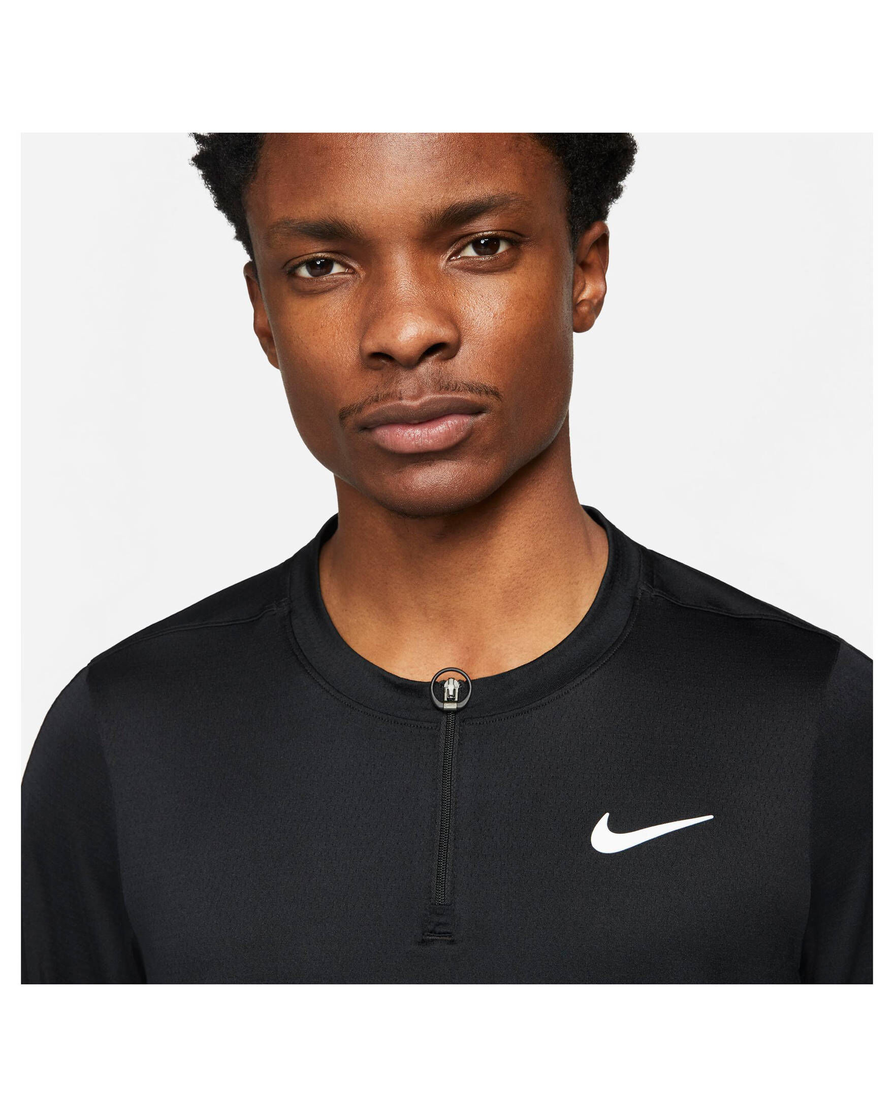 Nike| Herren Tennis-Shirt COURT DRI-FIT ADVANTAGE Slim Fit Langarm