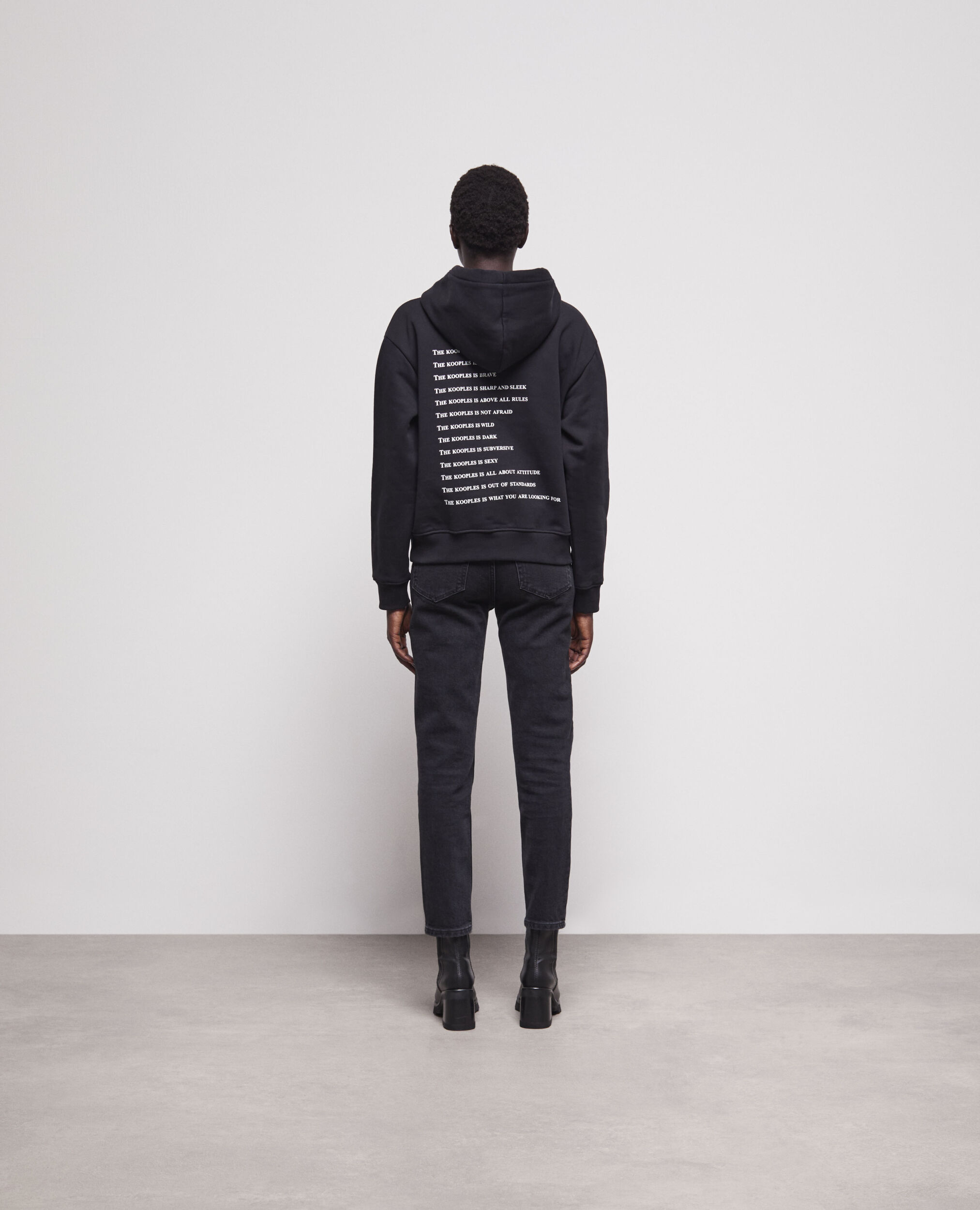 Sweatshirt What is en strass noir