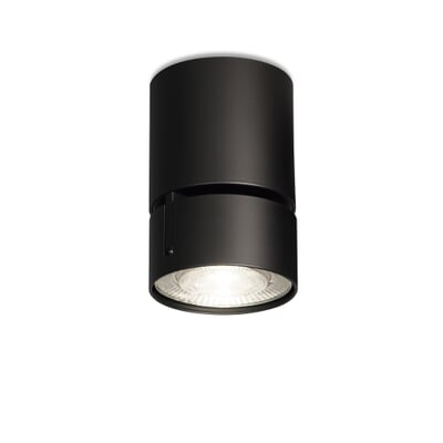 Aufbaustrahler Wittenberg, RAL 9005 Tiefschwarz