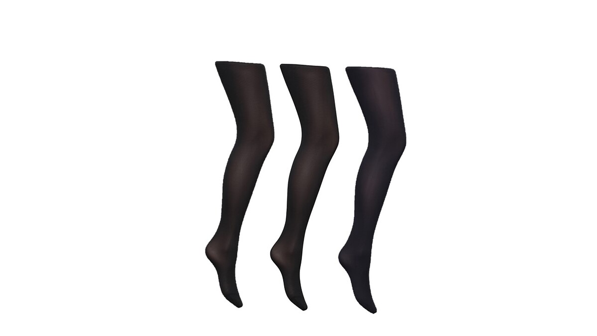 Conjunto de 3 calcinhas opacas tamanho 50D