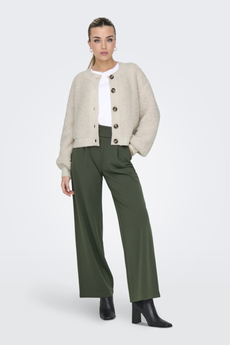 Jacqueline de Yong groene dames broek