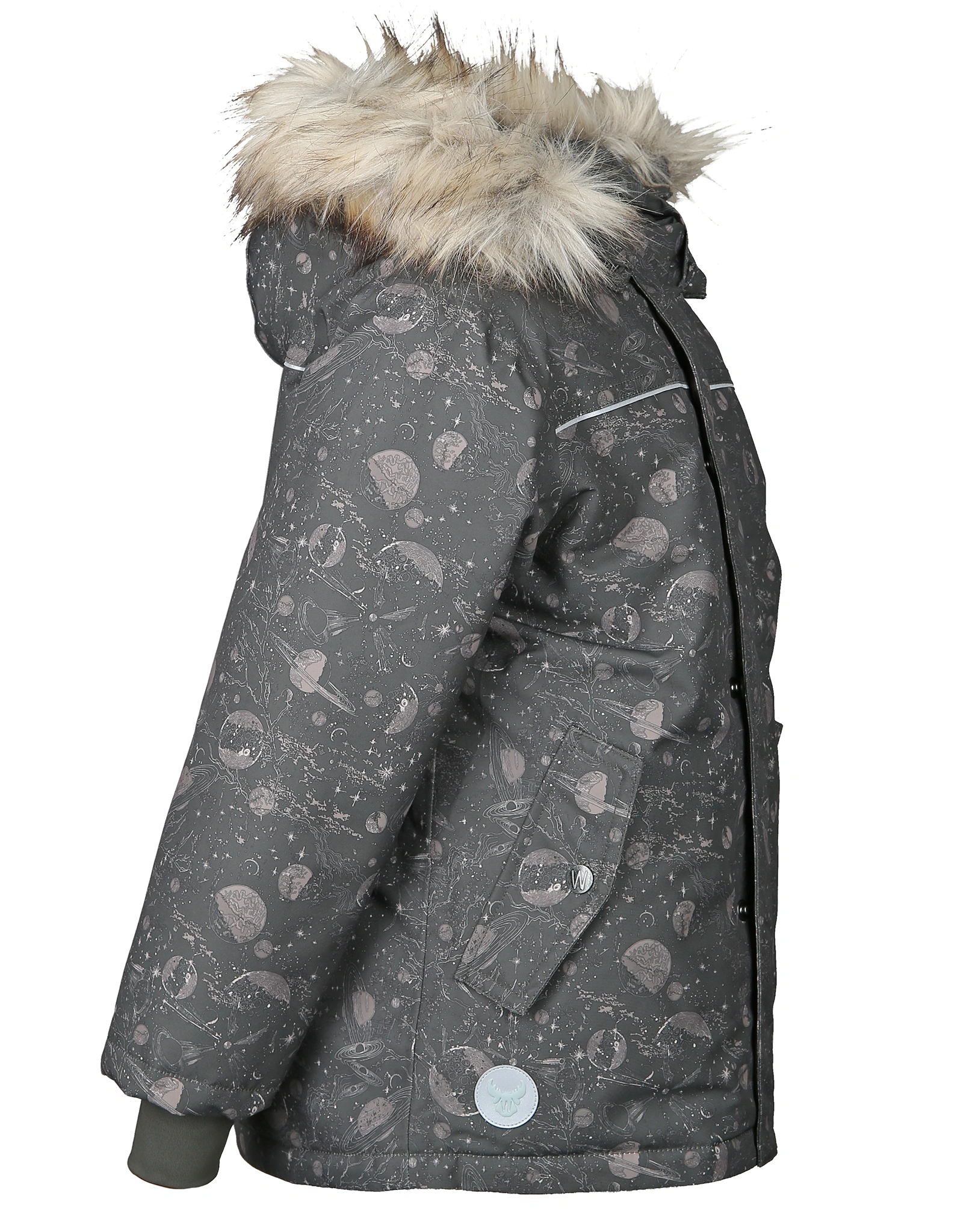 Winterjacke KASPER TECH SPACE in dry black