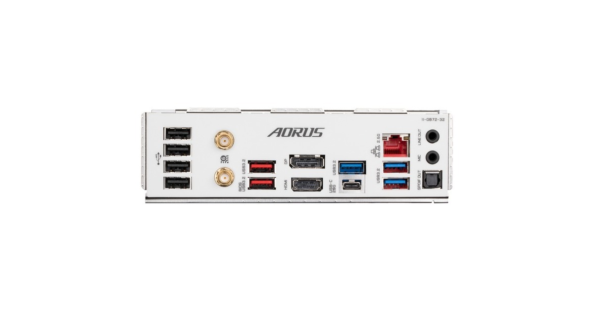 GIGABYTEZ790 AORUS ELITE AX-W socket 1700 moederbord  (Zilver, RAID, 2.5Gb-LAN, WLAN, BT, Sound, ATX, Tweedekans)