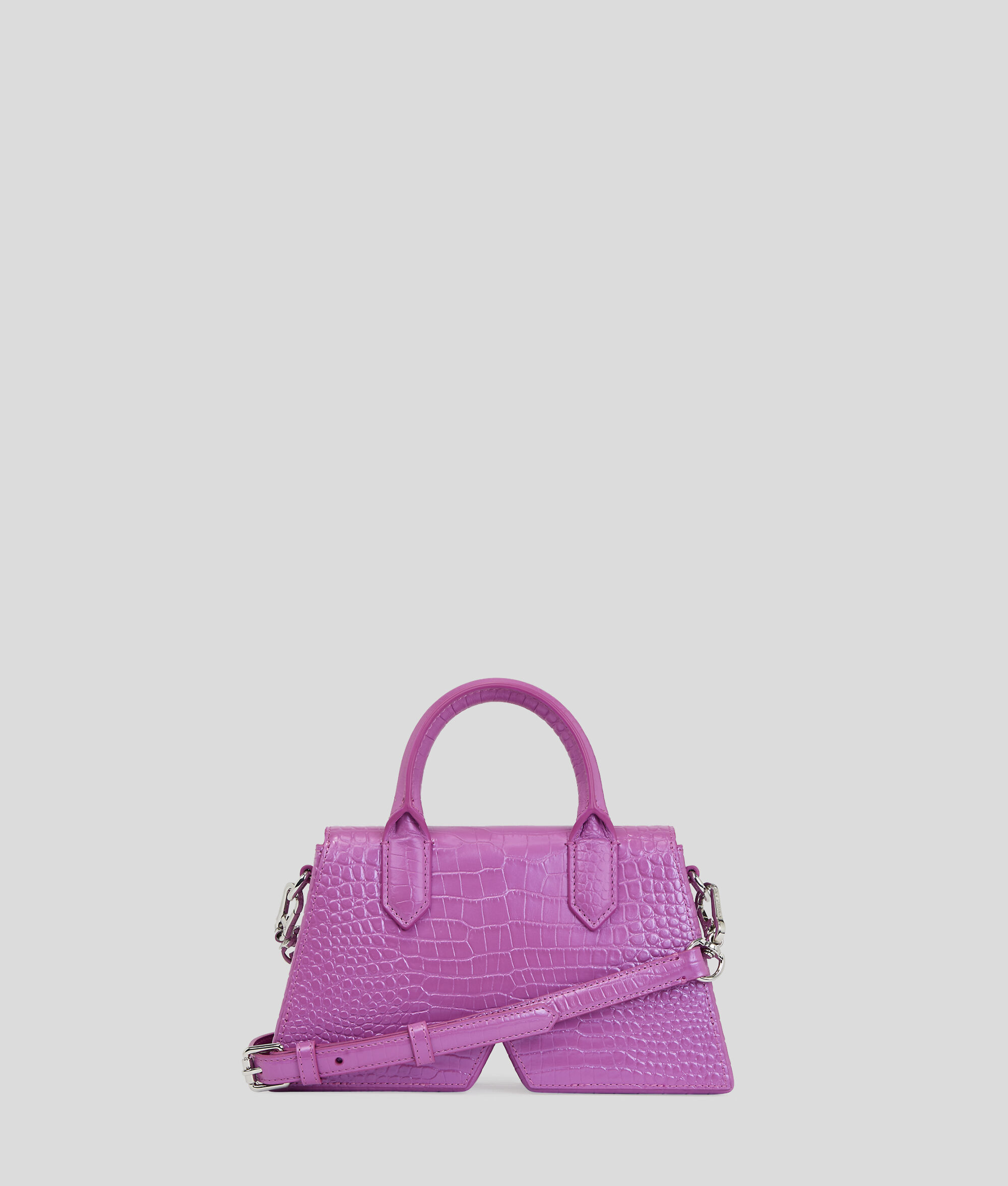 PETIT SAC BANDOULIÈRE EFFET CROCO IKON K