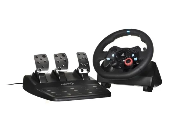 Logitech® | G29 Driving Force - Rat og pedalsæt - kabling - for; Sony PlayStation 3/4/5