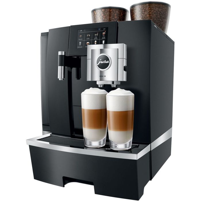 JURA GIGA X8 Aluminium Black (EB) (15566) Inkl. Vor-Ort-Montage
