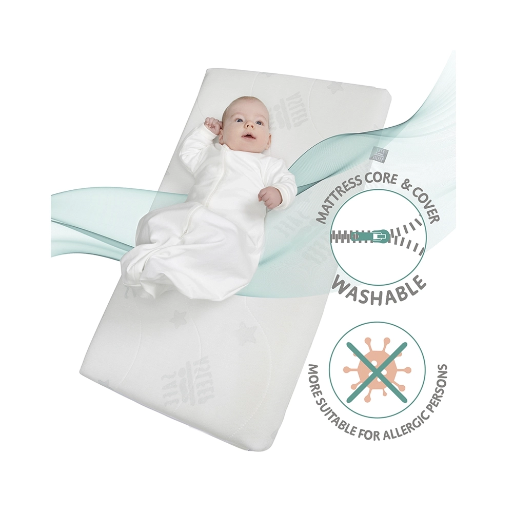 roba Beistellbett 2in1 safe asleep inkl. Matratze
