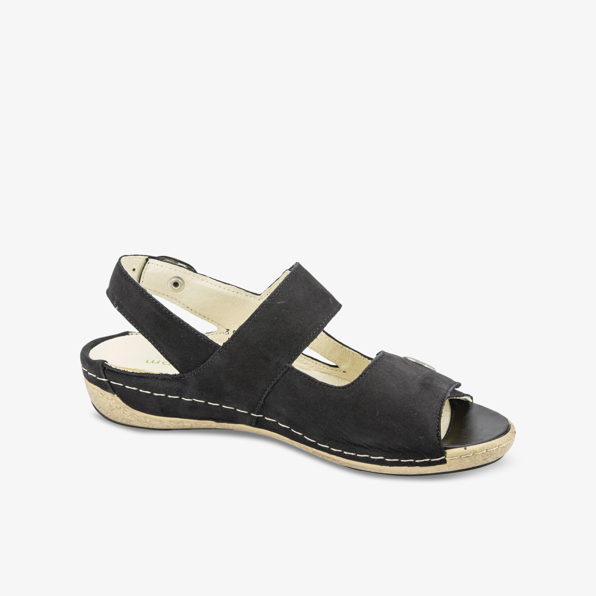 waldläufer Damen Sandalen schwarz