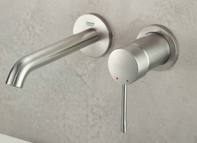 Grohe Essence New inbouw wastafelkraan M-size supersteel